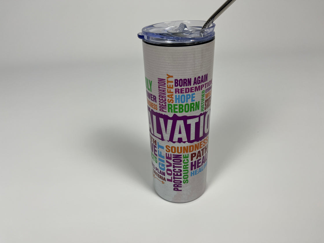 Salvation Stainless steel tumbler