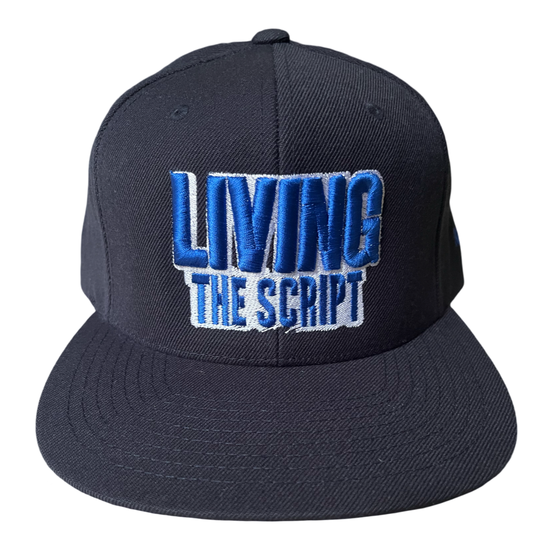 Living the Script Snapback Hat