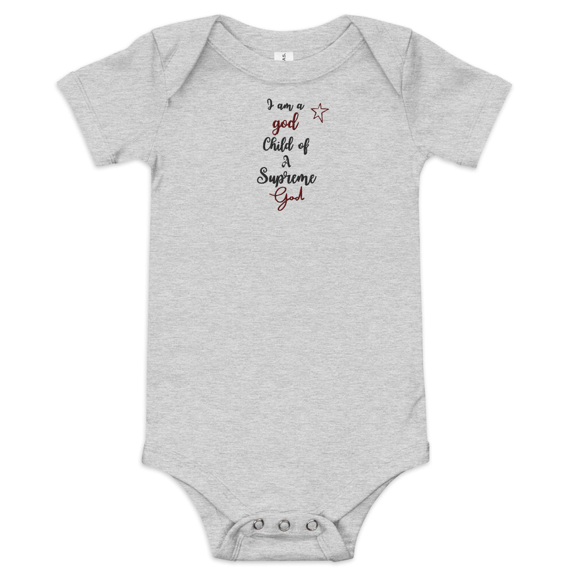 god child Baby short sleeve one piece