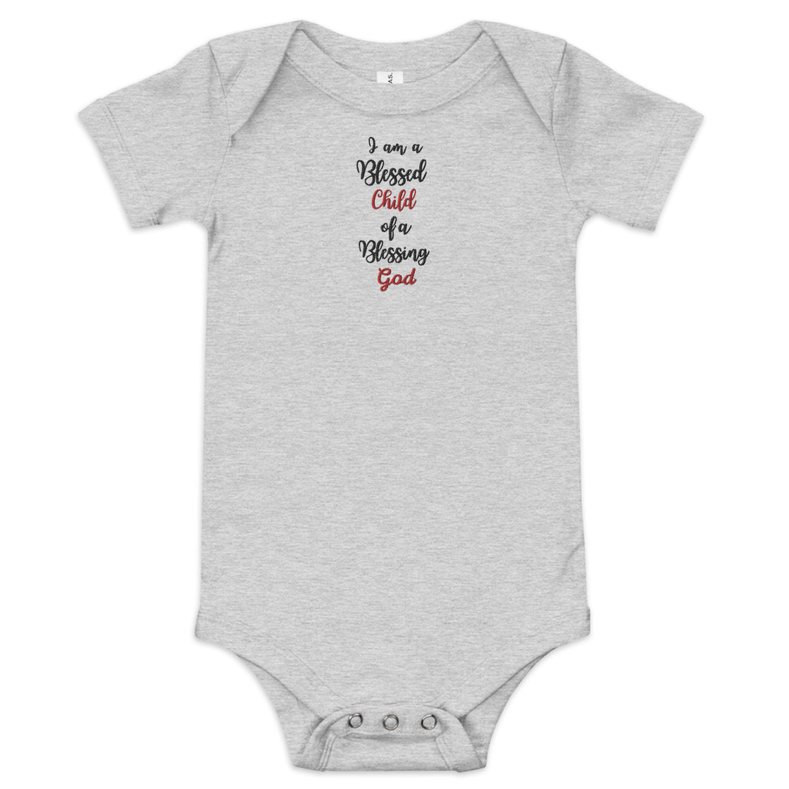 Blessed child Baby short sleeve one piece