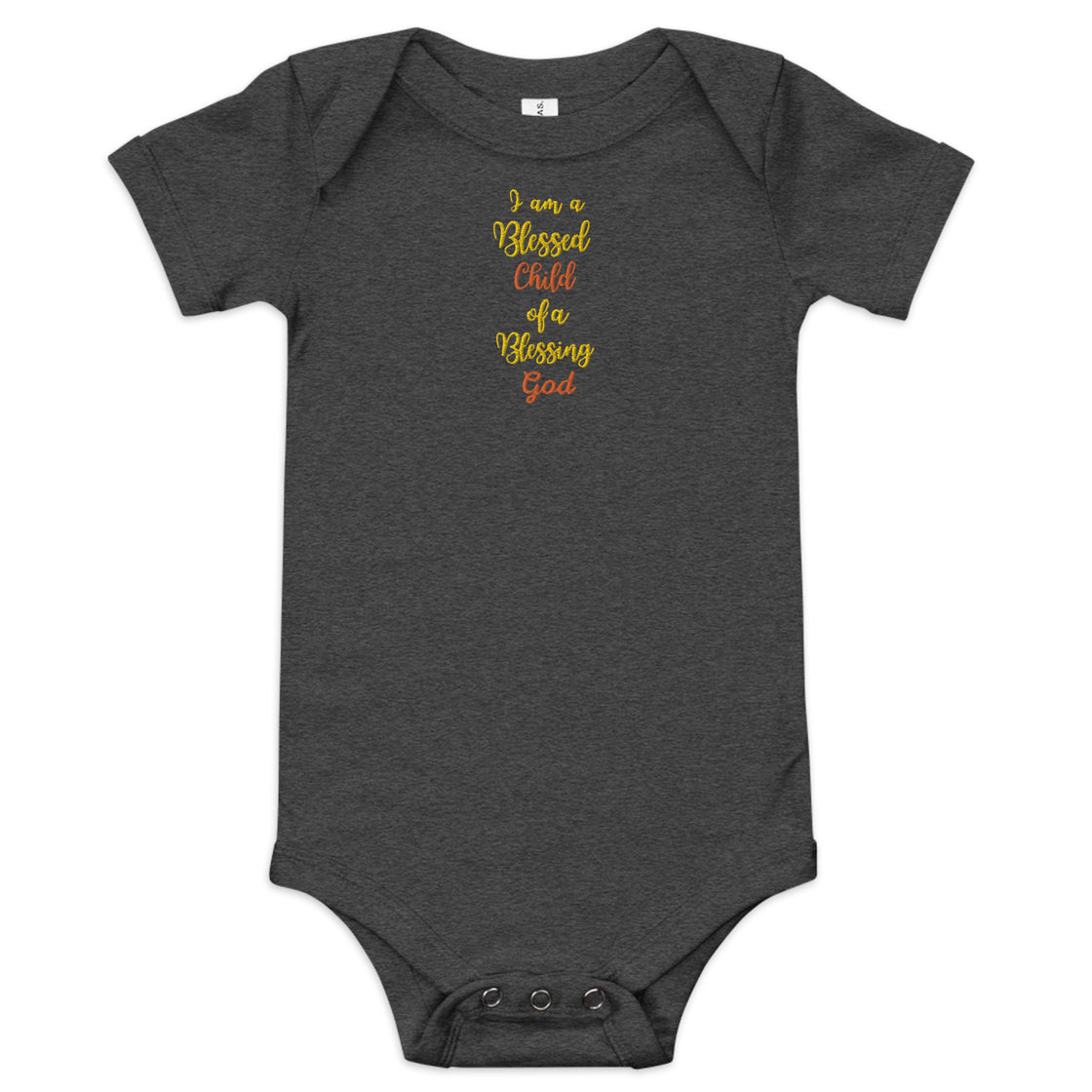 Blessed child Baby short sleeve one piece