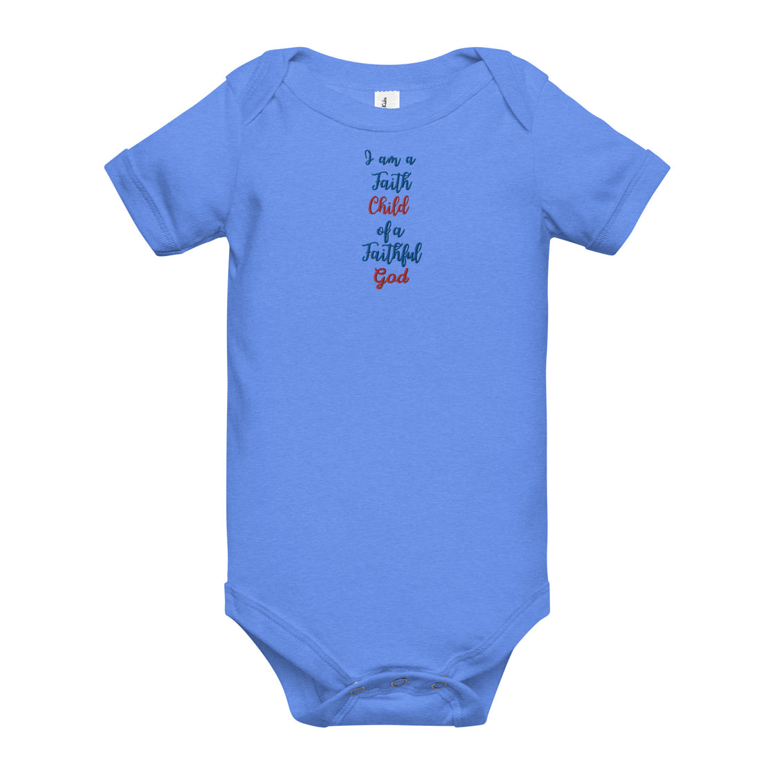 Faith child Baby short sleeve one piece