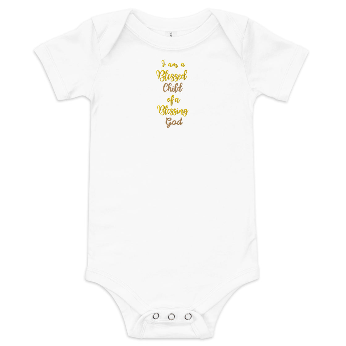 Blessed child Baby short sleeve one piece