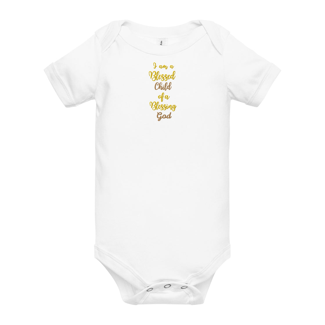 Blessed child Baby short sleeve one piece