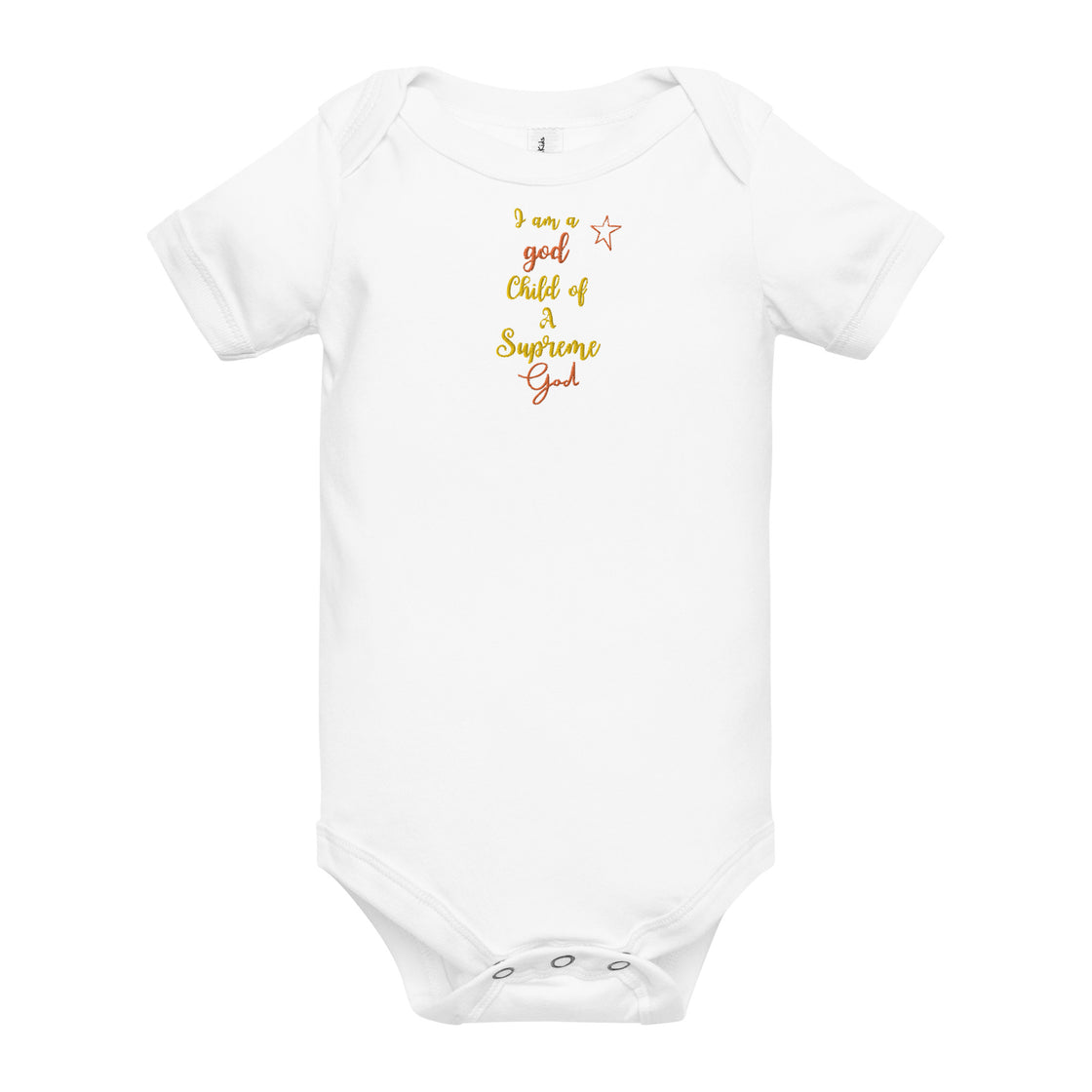 god child Baby short sleeve one piece