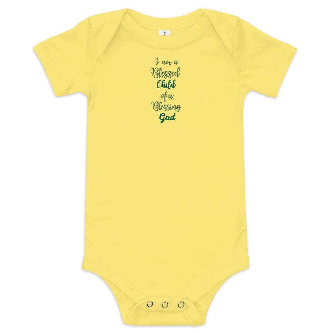 Blessed child Baby short sleeve one piece