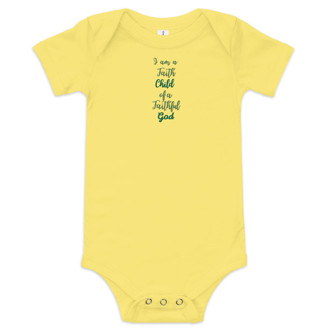 Faith child Baby short sleeve one piece