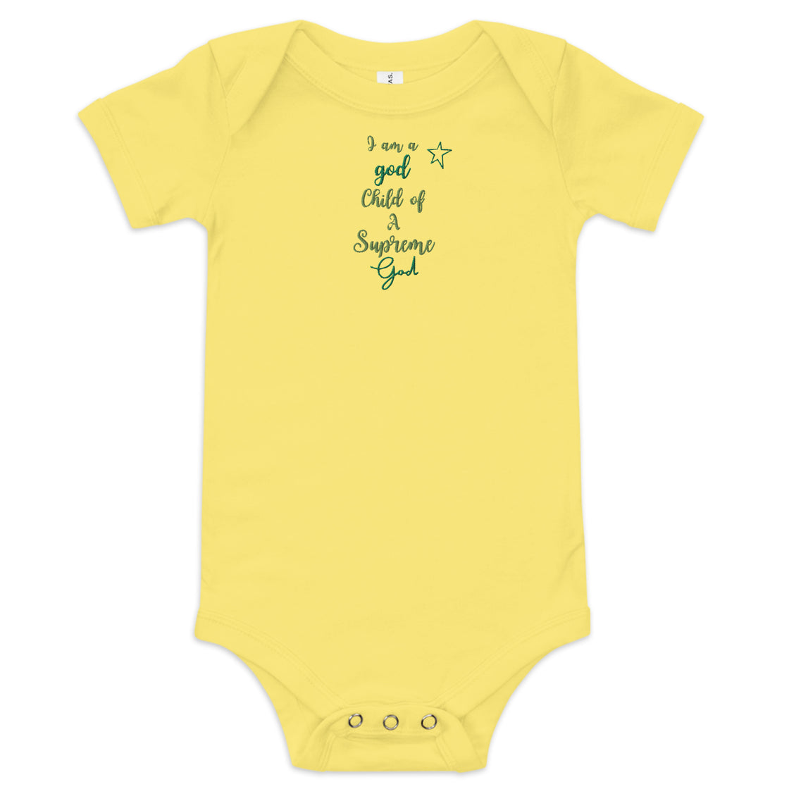 god child Baby short sleeve one piece