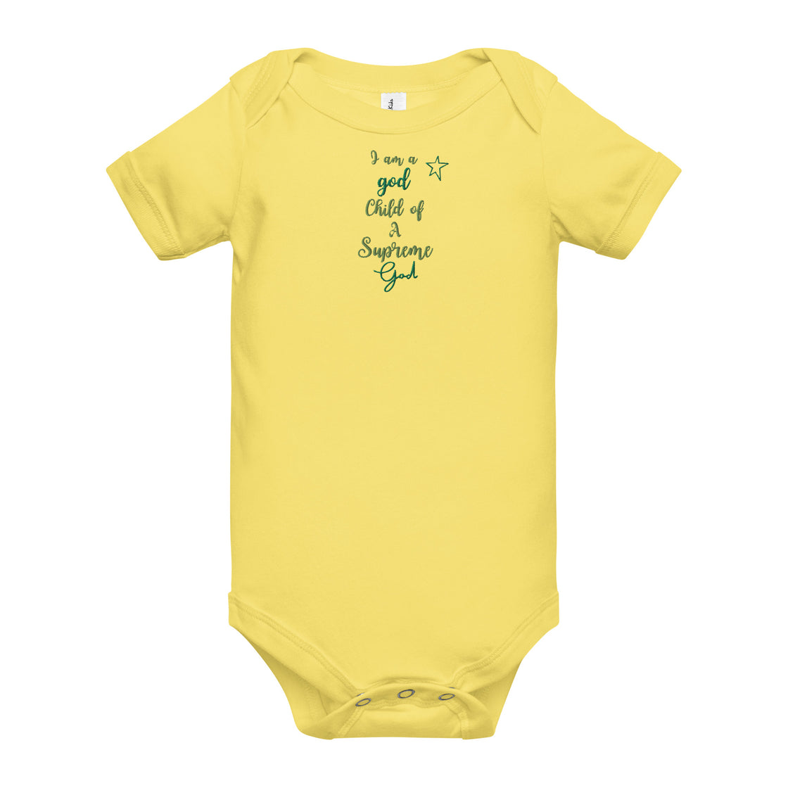 god child Baby short sleeve one piece