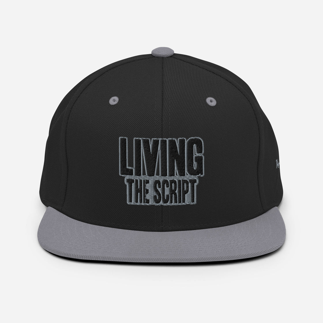 Living the Script Snapback Hat