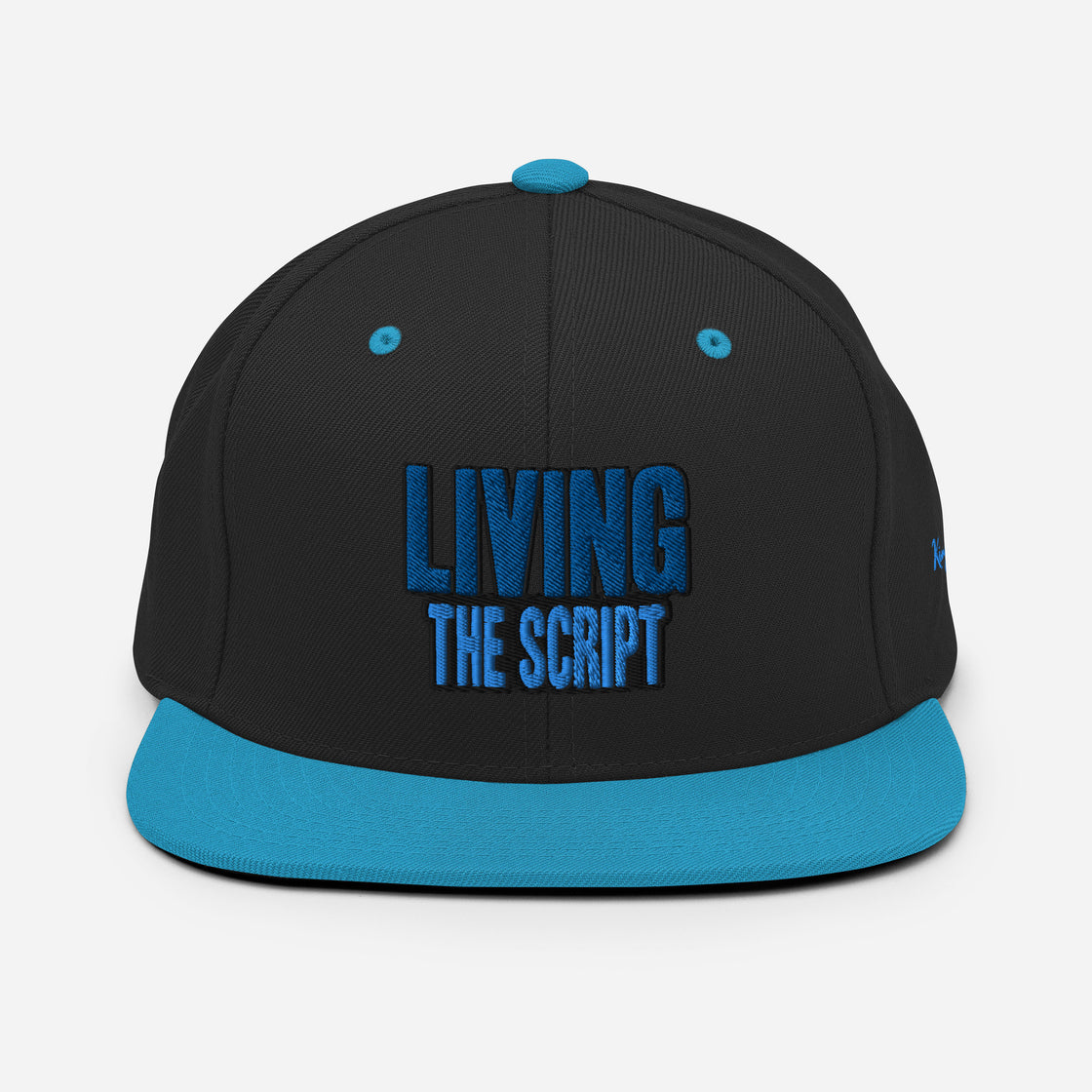 Living the Script Snapback Hat