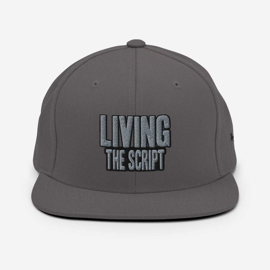 Living the Script Snapback Hat