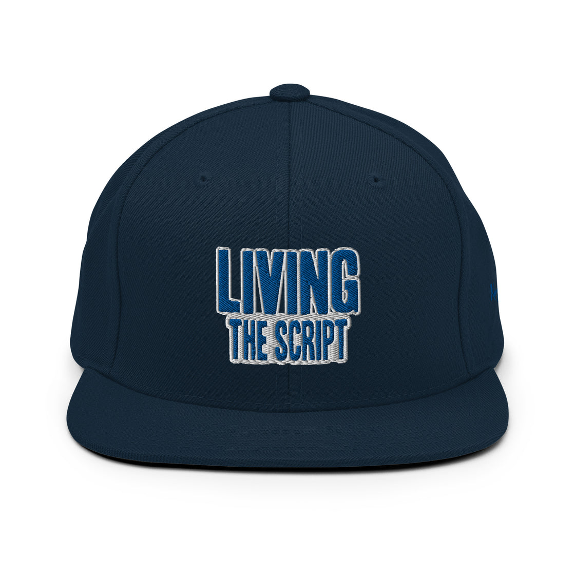 Living the Script Snapback Hat