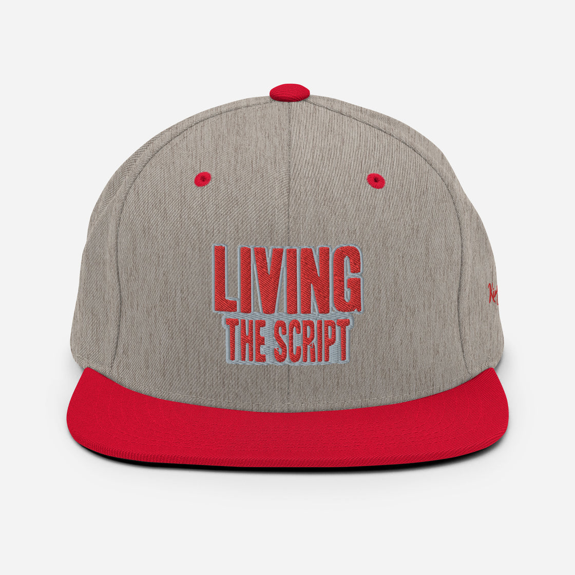 Living the Script Snapback Hat