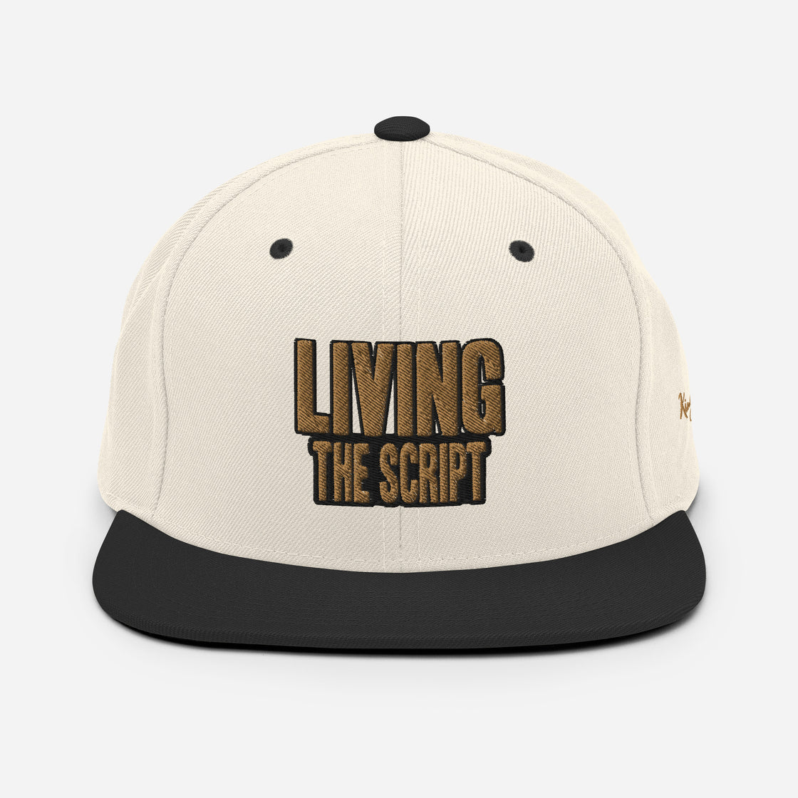 Living the Script Snapback Hat