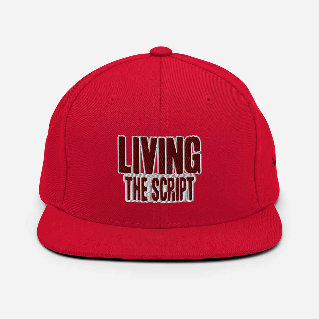 Living the Script Snapback Hat