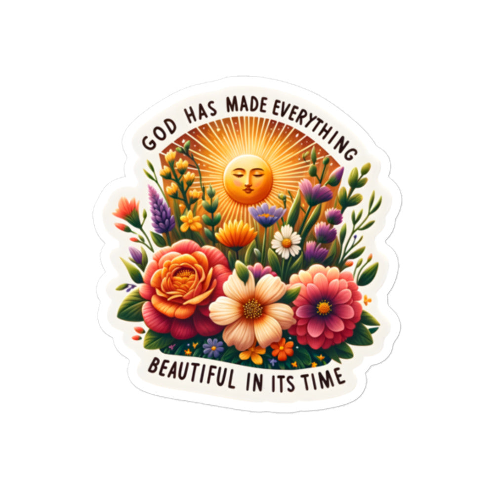 Beautiful in-time Bubble-free stickers