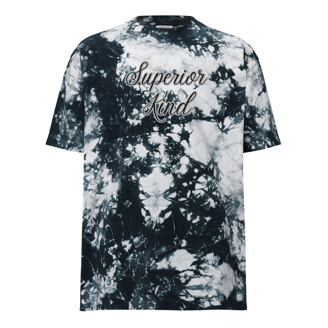 Superior Kind Oversized tie-dye t-shirt Embroidery