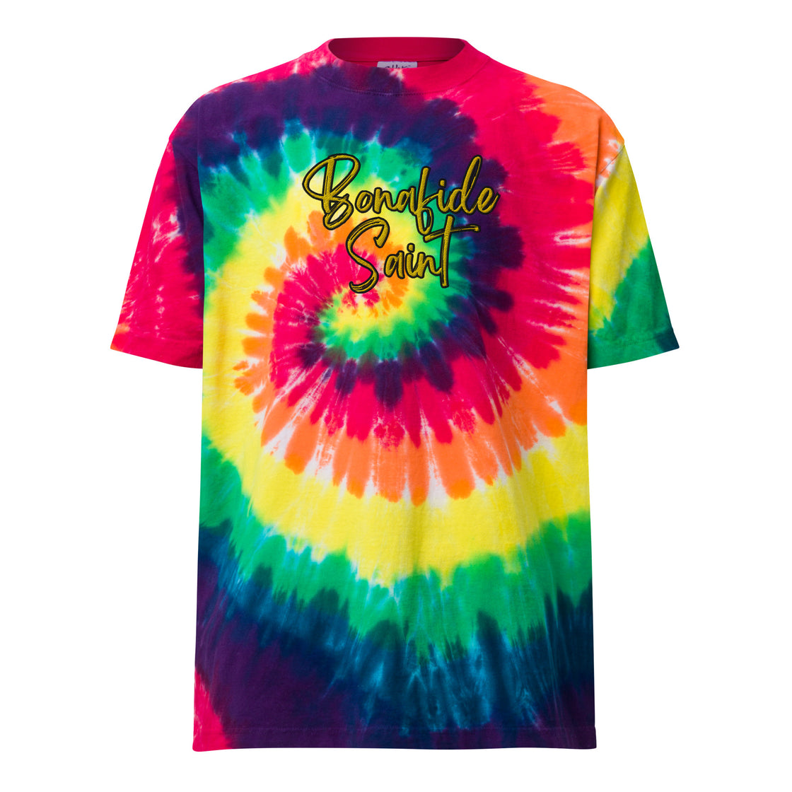 Bonafide Saint Oversized tie-dye t-shirt