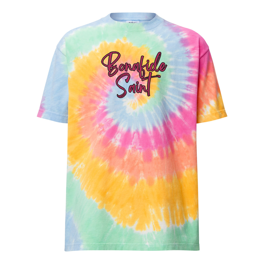 Bonafide Saint Oversized tie-dye t-shirt