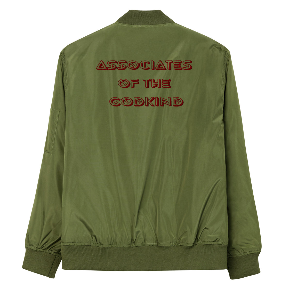 Theias Phuseos Embroidered Premium recycled bomber jacket