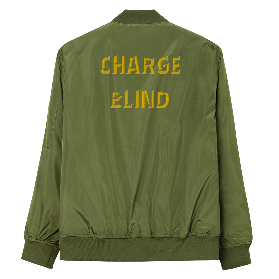 Rhino kinda faith Premium recycled bomber jacket