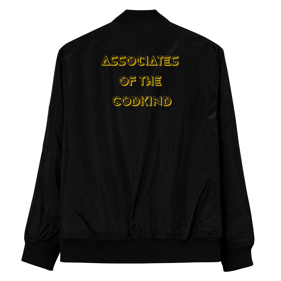 Theias Phuseos Embroidered Premium recycled bomber jacket