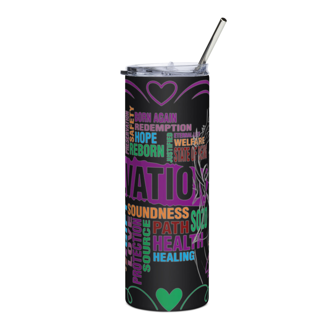 Salvation Stainless steel tumbler