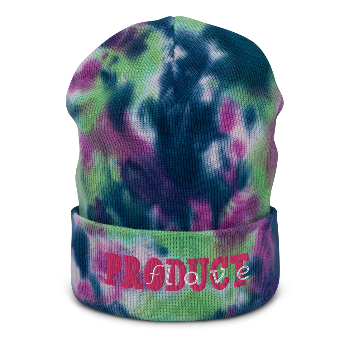 Product of Love Tie-dye beanie