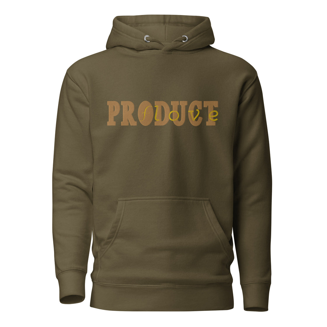 Product of Love Embroidered Unisex Hoodie