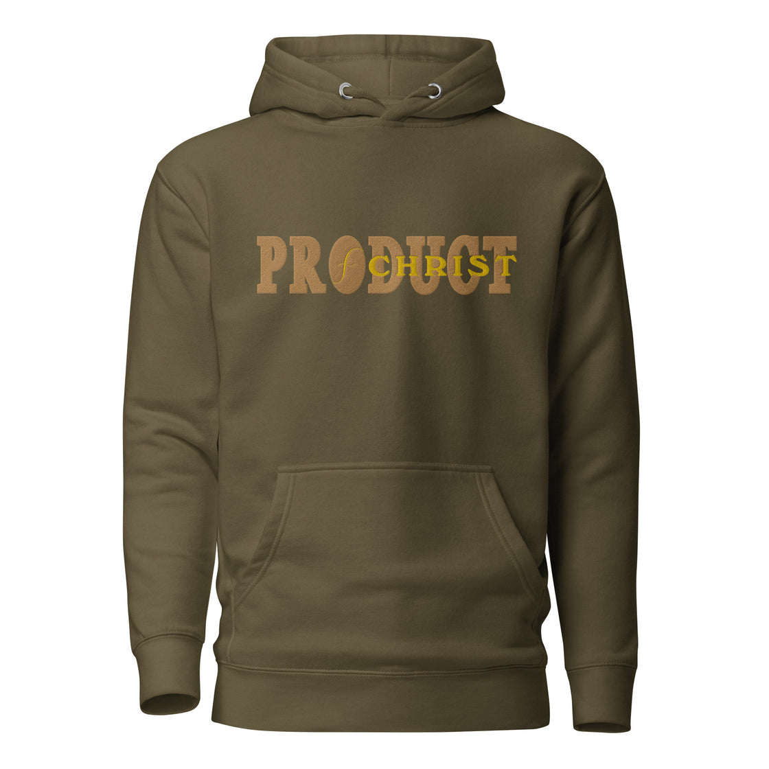 Product of Christ Embroidered Unisex Hoodie