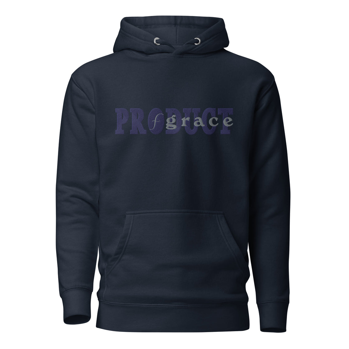 Product of Grace embroidered Unisex Hoodie