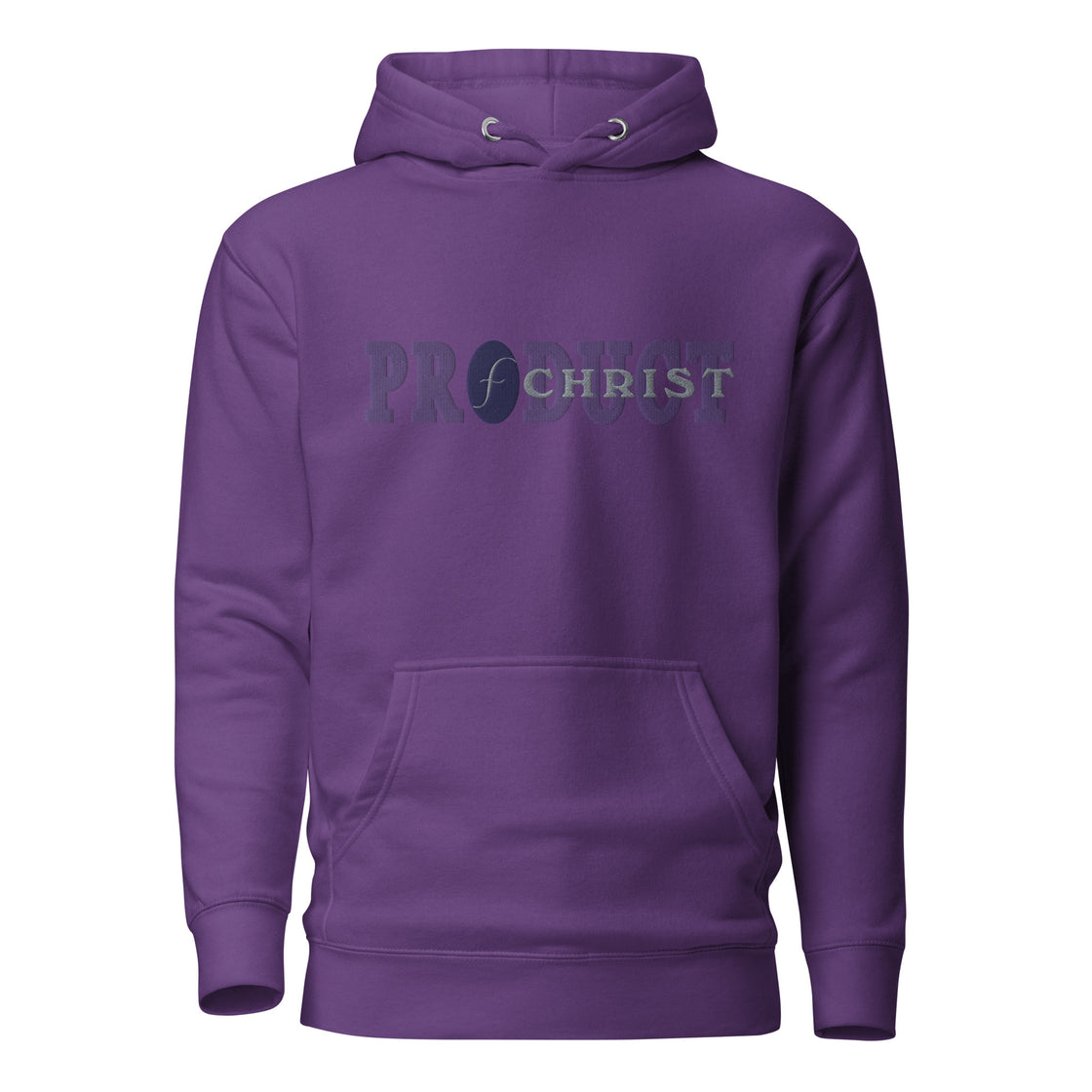 Product of Christ Embroidered Unisex Hoodie