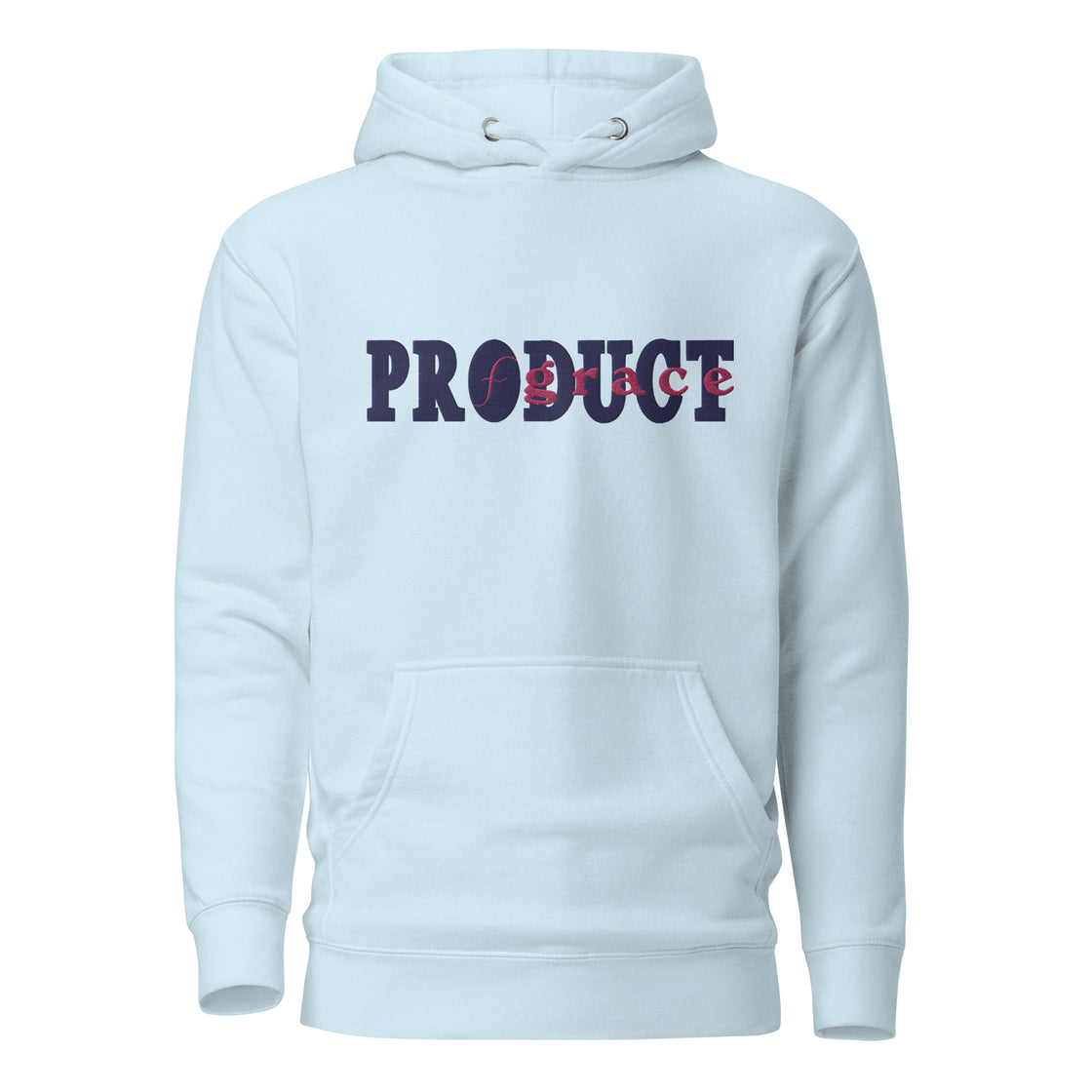 Product of Grace embroidered Unisex Hoodie