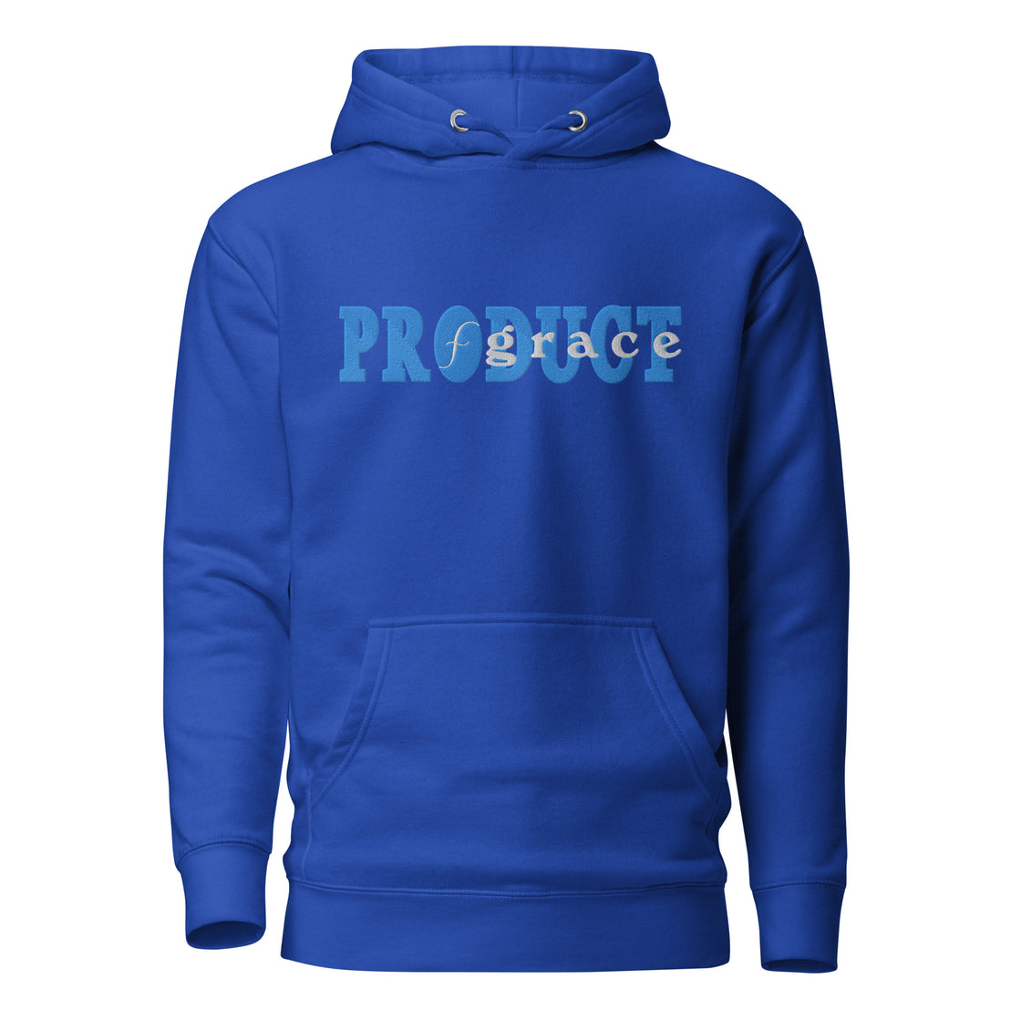 Product of Grace embroidered Unisex Hoodie