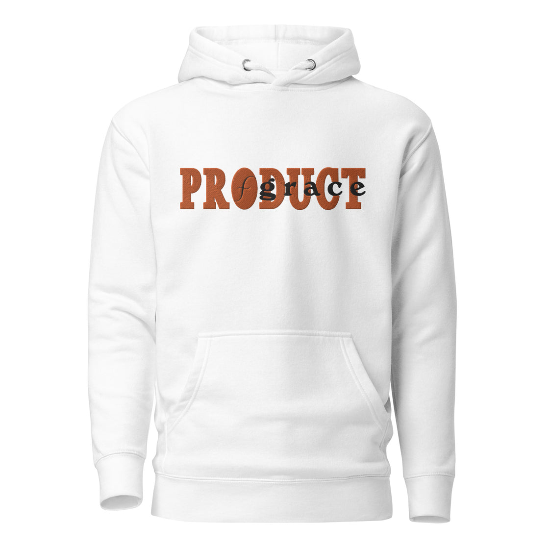 Product of Grace embroidered Unisex Hoodie