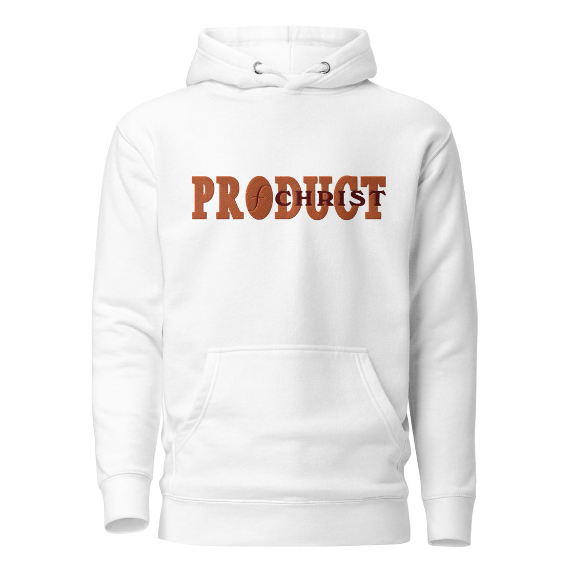 Product of Christ Embroidered Unisex Hoodie