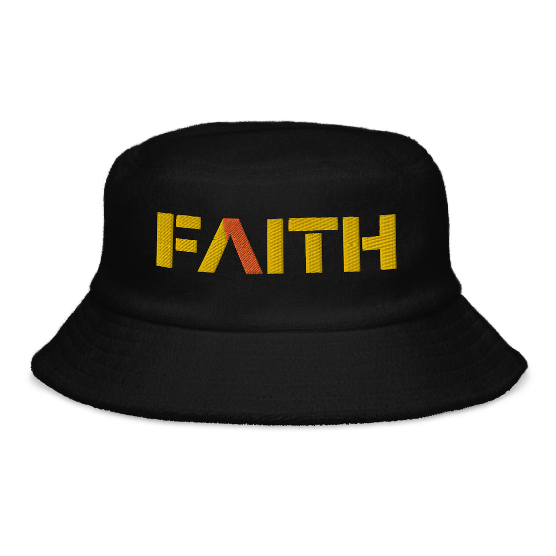 Faith Unstructured terry cloth bucket hat