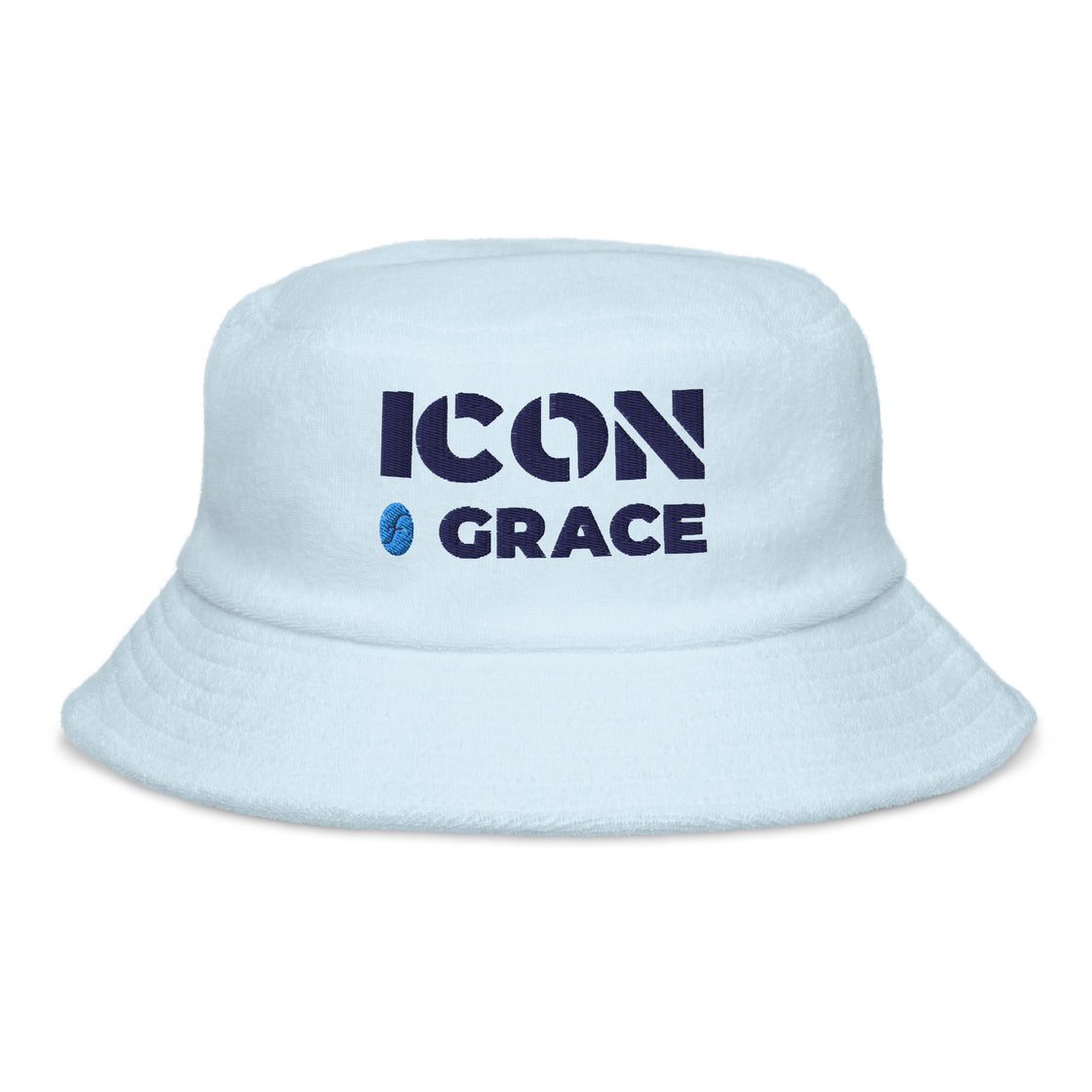 Icon of Grace Unstructured terry cloth bucket hat