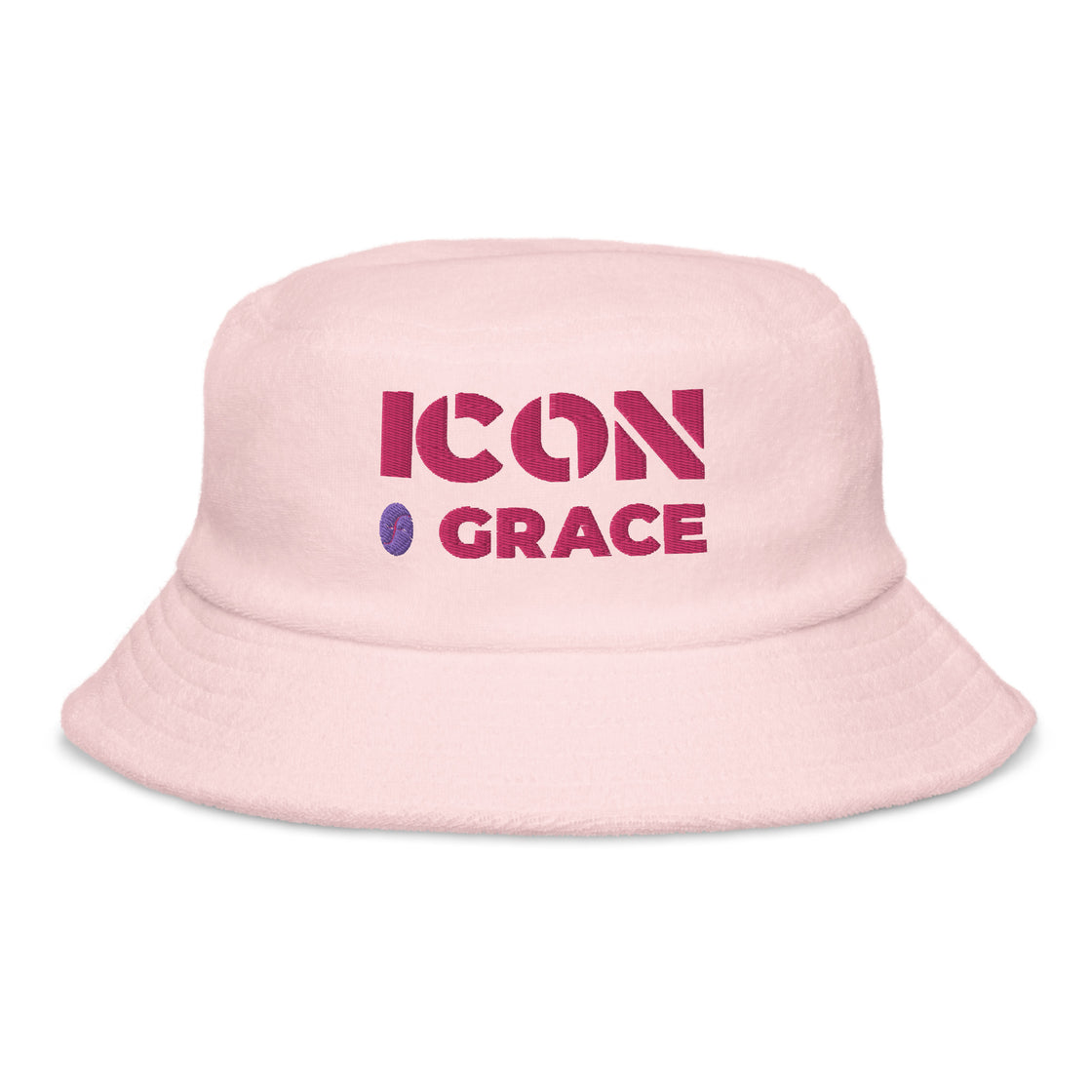 Icon of Grace Unstructured terry cloth bucket hat