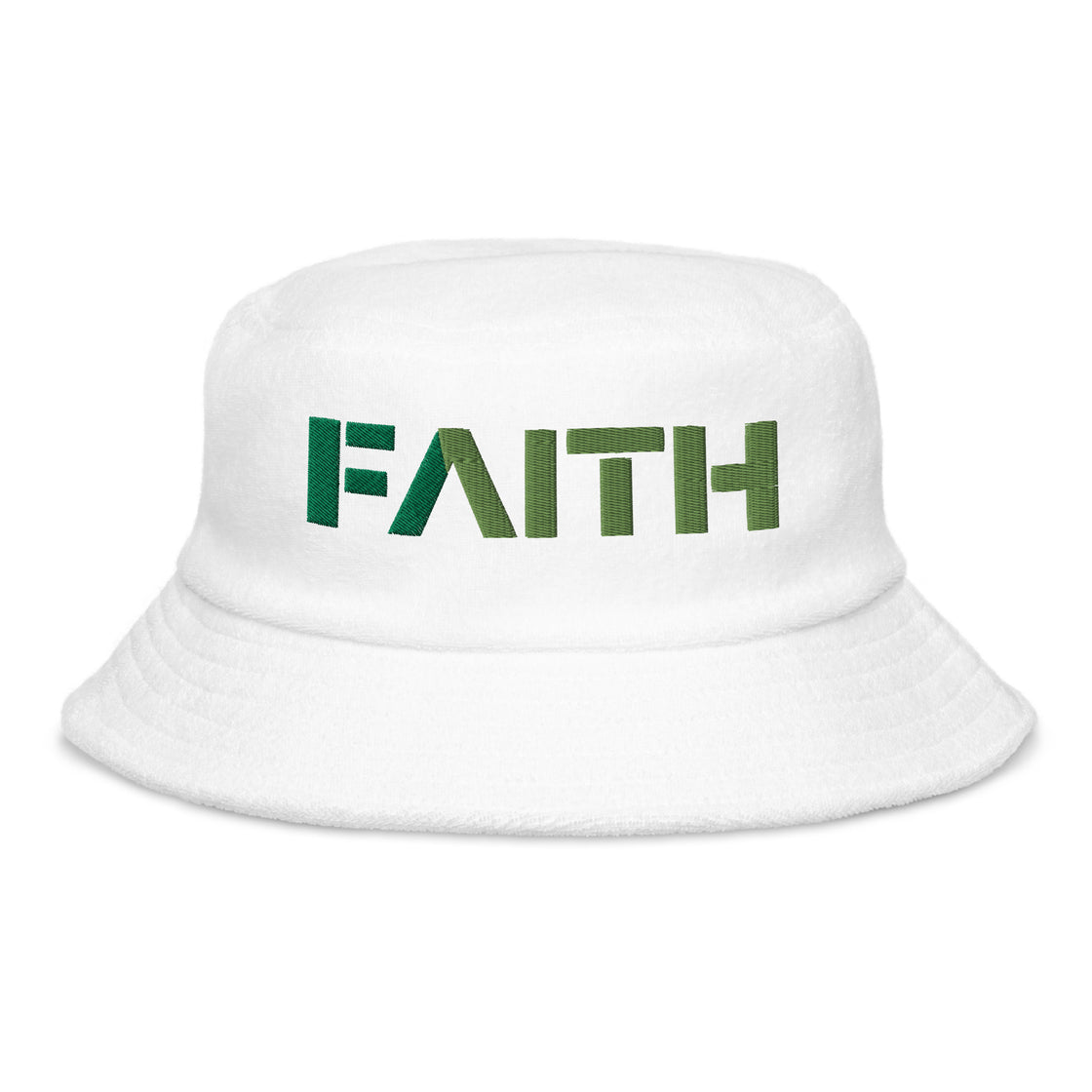 Faith Unstructured terry cloth bucket hat