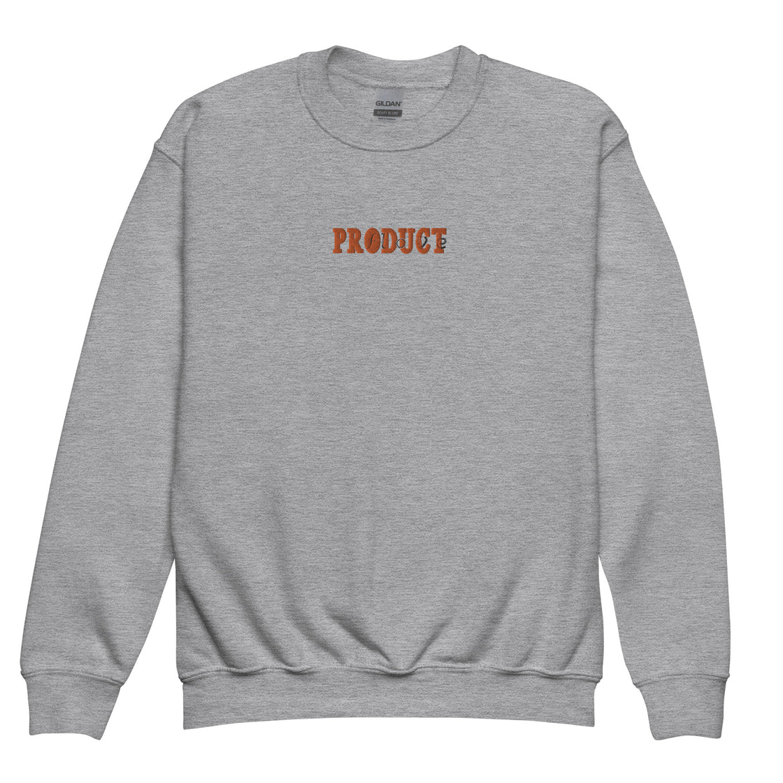 Product of Love Youth crewneck sweatshirt Embroidery